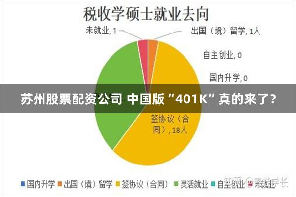 苏州股票配资公司 中国版“401K”真的来了？