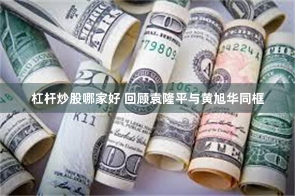 杠杆炒股哪家好 回顾袁隆平与黄旭华同框